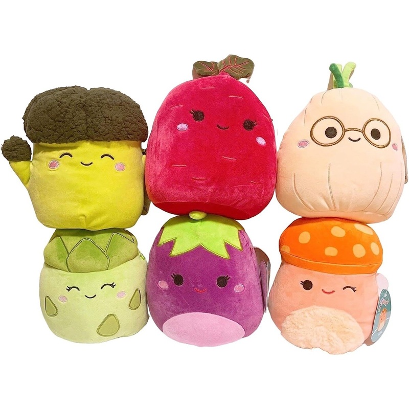 Veggies Squishmallow Plush, 5 Inches, Assortment, 1 Count