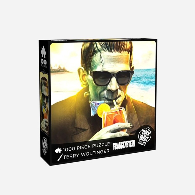 Frankenstein In The Beach Puzzle, 1000 Pieces, 1 Count