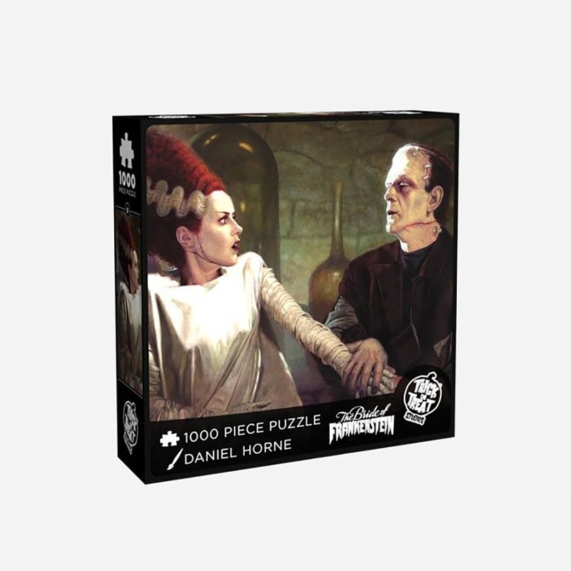 Frankenstein With Bride Puzzle, 1000 Pieces, 1 Count