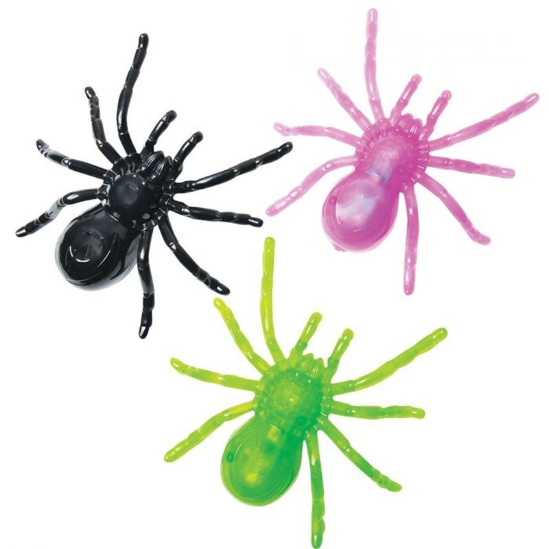 Glow Light-Up Spider, Assortment, 1 Count