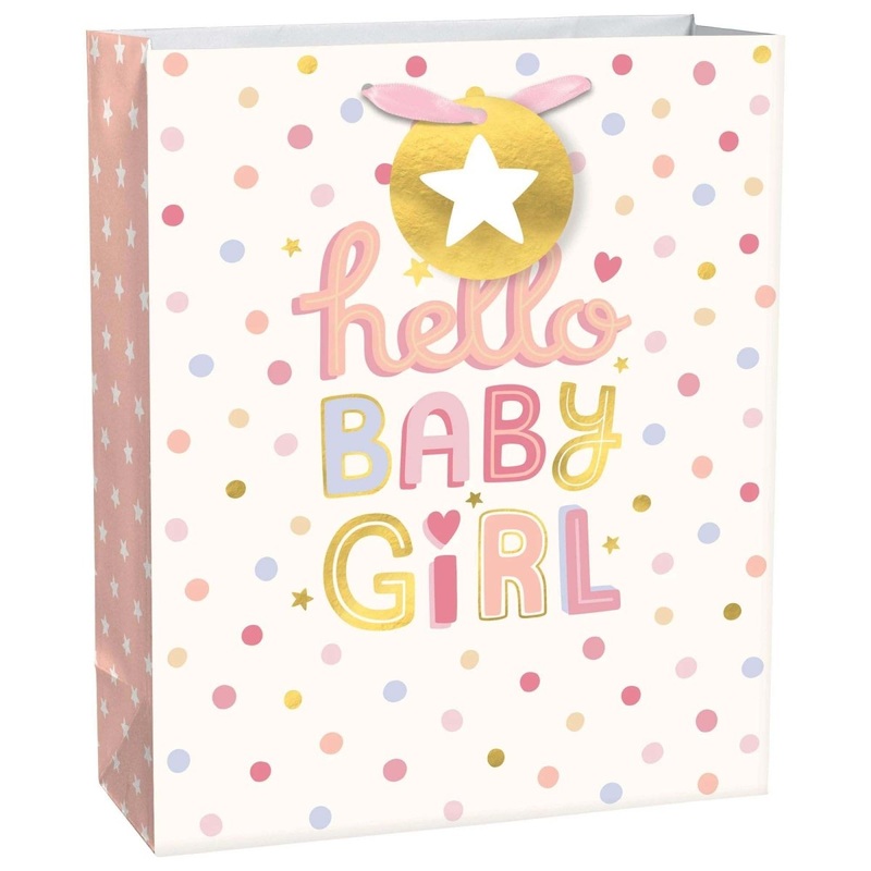 Hello Baby Girl Large Bag, 1 Count