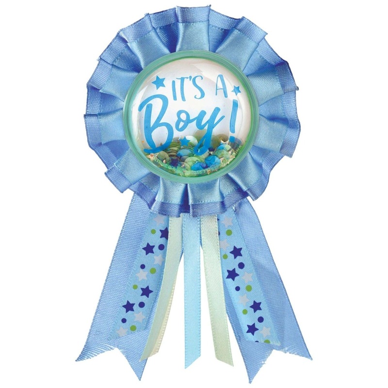 It's a Boy Shaker Award Ribbon, 1 Count