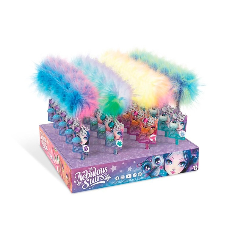 Nebulous Stars Scented Pom Pom Pen, Assortment, 1 Count