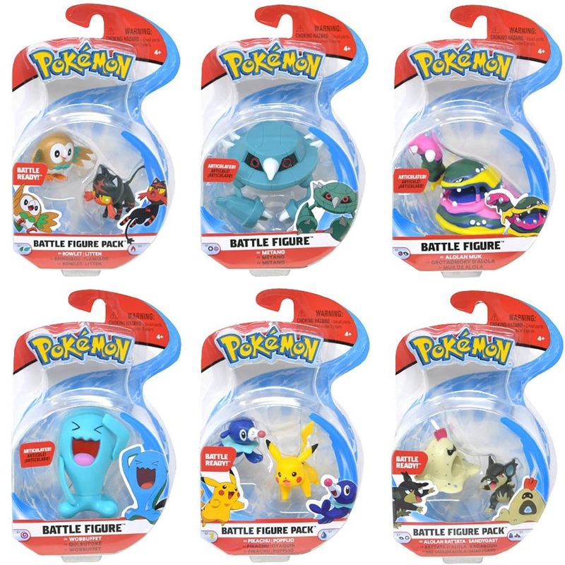 Pokemon Mini Battle Figure, Assortment, 1Count