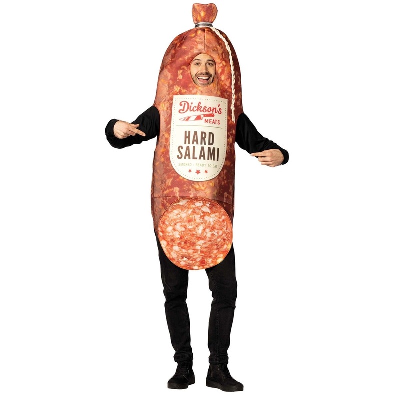 Smoked Hard Salami Costume for Adults