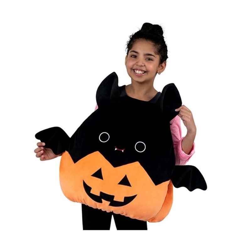 Squishmallows Emily the Bat Vest Costume for Kids One Size