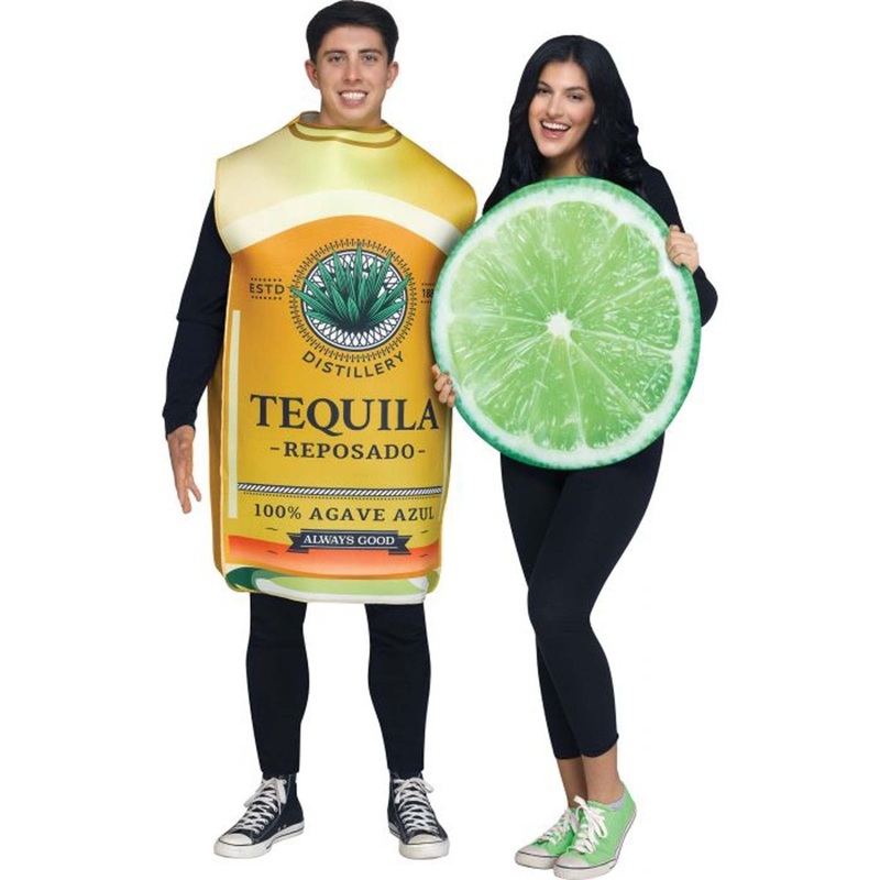 Tequila and Lime Couple Costume for Adults STD
