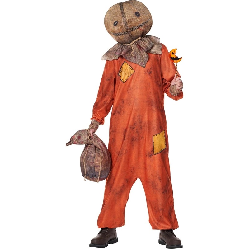 Trick 'r Treat Sam Costume for Adults, Orange Jumpsuit M