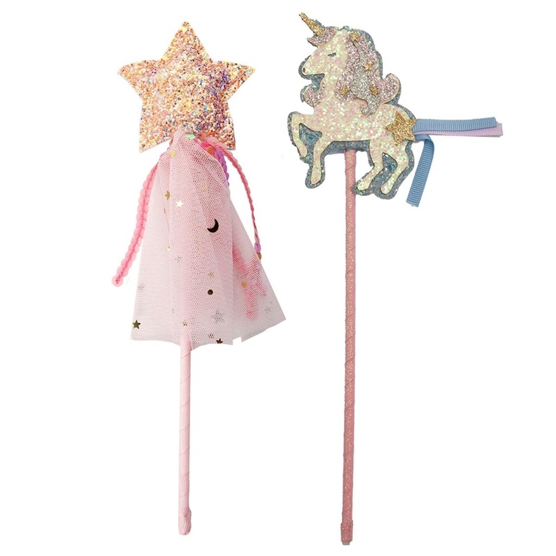 Unicorn or Star Wands for Kids, assorted, 1 Count