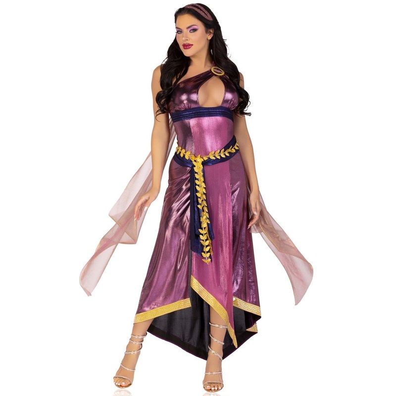 Amethyst Goddess Costume for Adults S