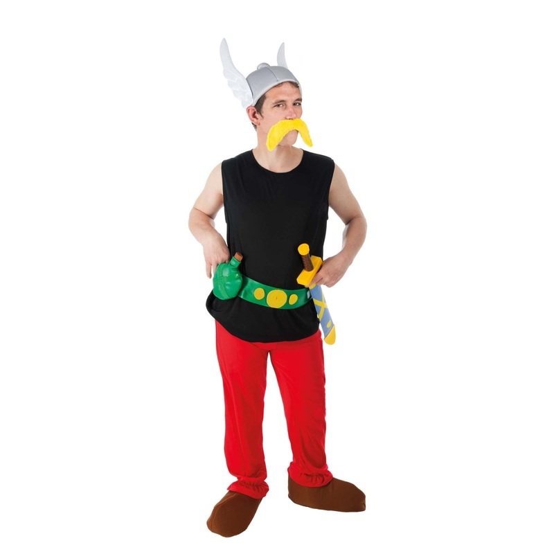 Asterix Costume for Adults, Asterix and Obelix M