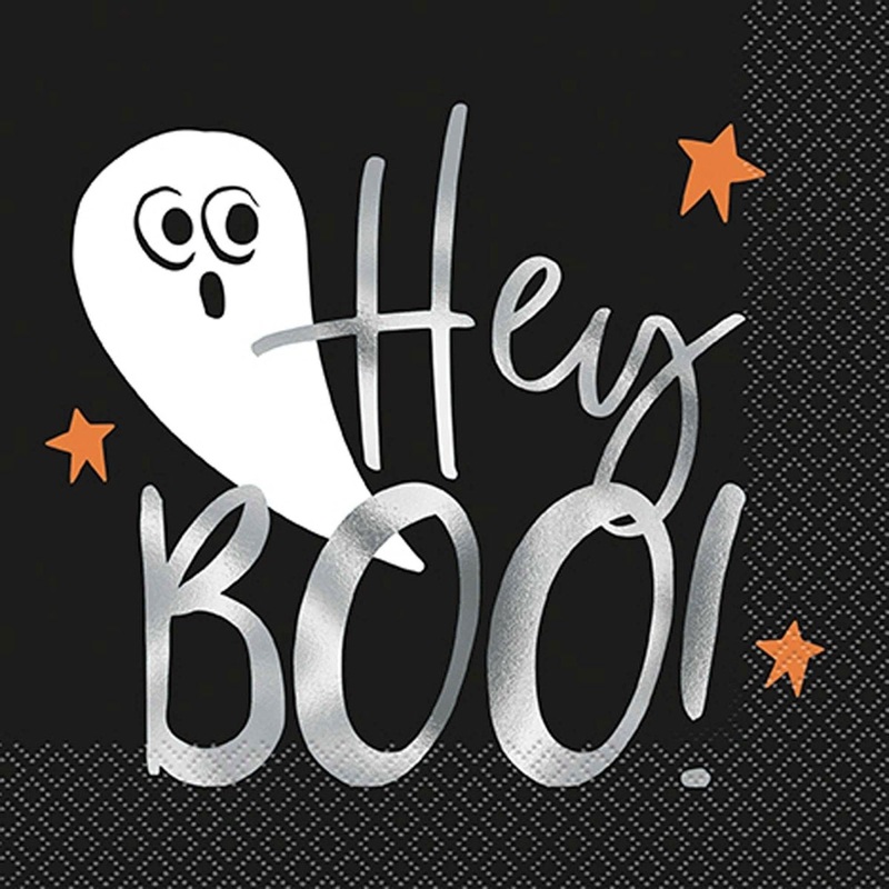 Bats and Boos Large Lunch Napkins, 16 Count