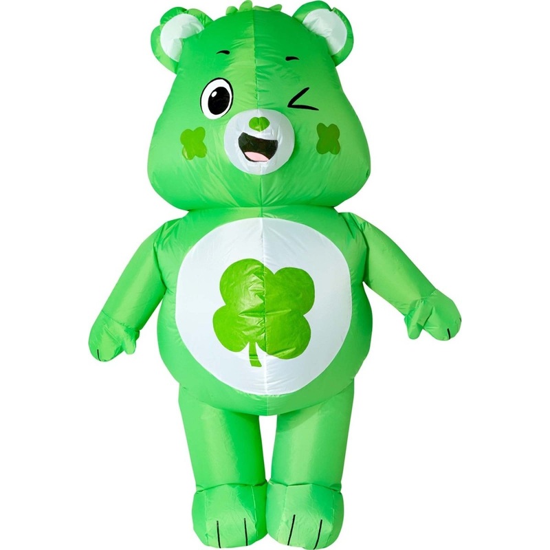 Care Bears Inflatable Good Luck Bear Costume for Adults One Size