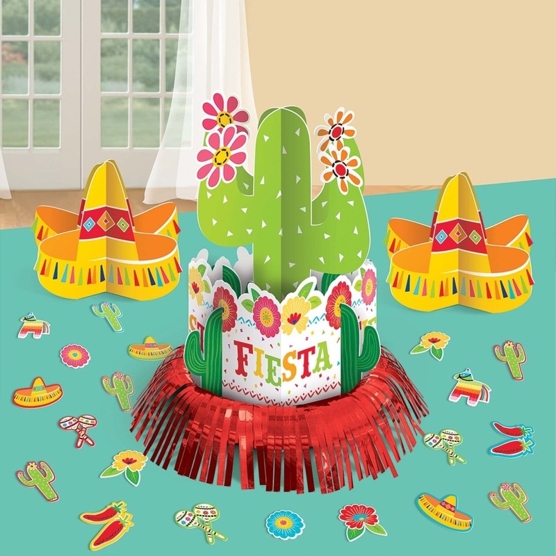 Fiesta Table Decorating Kit, 1 Count