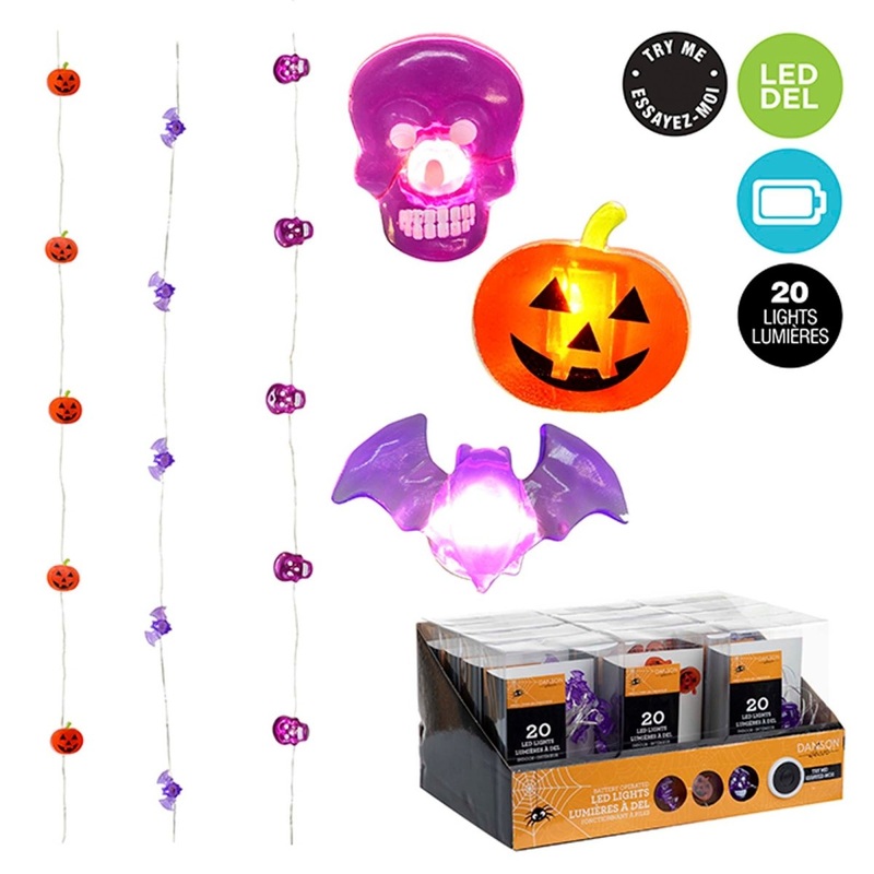 Halloween Reflector String LED Lights, Assortment, 1 Count