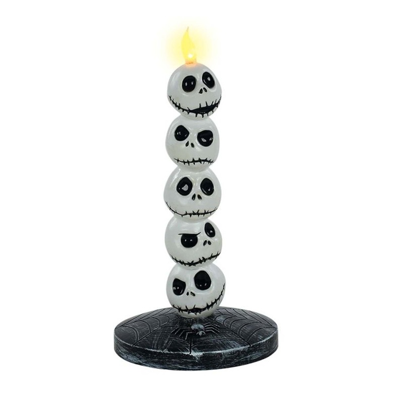 Nightmare Before Christmas Jack Skellington Light-Up Candle, 9.5 Inches, 1 Count