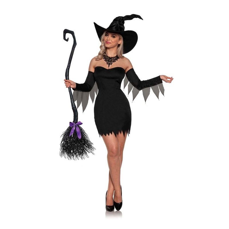 Bewitching Costume for Adults, Black Minidress S