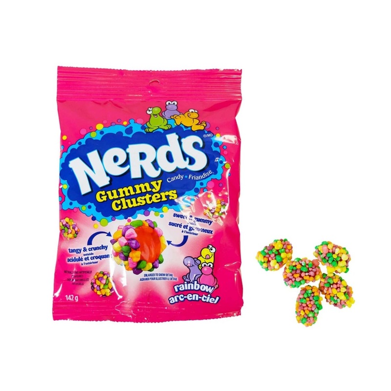 Nerds Gummy Clusters Candy, 142g, 1 Count