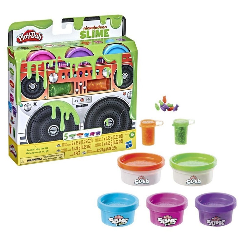 Nickelodeon Slime Play-Doh Rockin' Mix-Ins Kit, 1Count