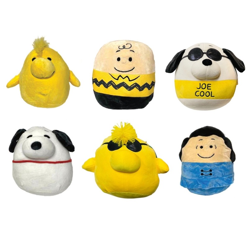 Peanuts Squishmallow Plush, 8 Inches, Assortment, 1 Count