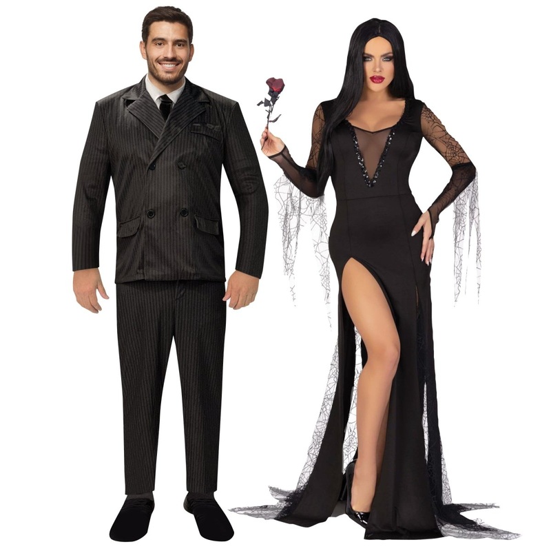 Addams Family Couple Costumes