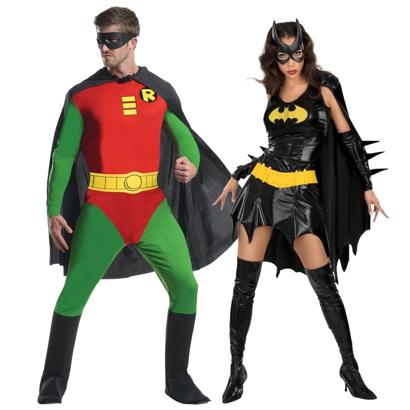 Batman and Robin Couple Costumes