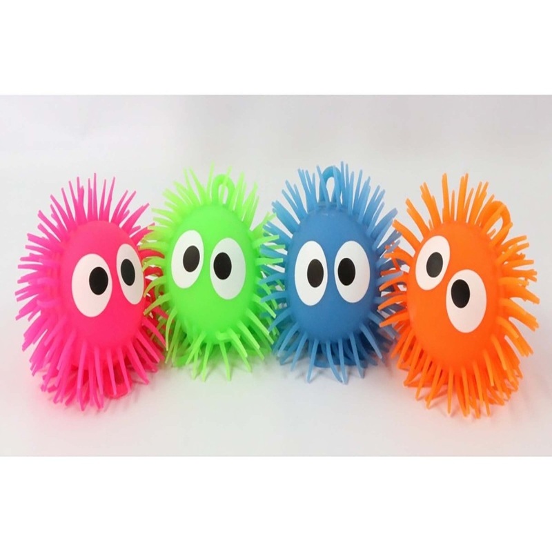 Flashing Puffer With Eyes, 4 Inches, Assortment, 1 Count