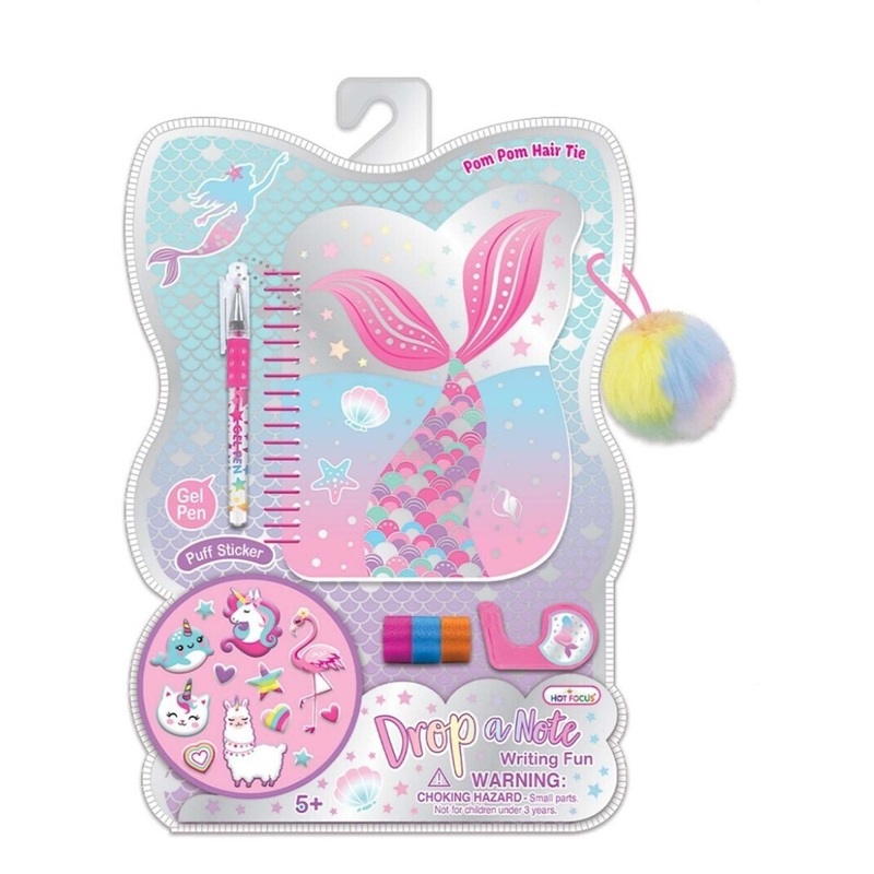 Mermaid Drop a Note Writing Fun Set, 1 Count
