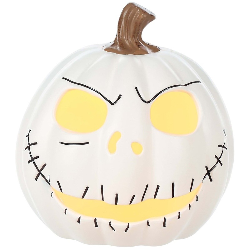 Nightmare Before Christmas Jack Skellington Light-Up Pumpkin, 1 Count