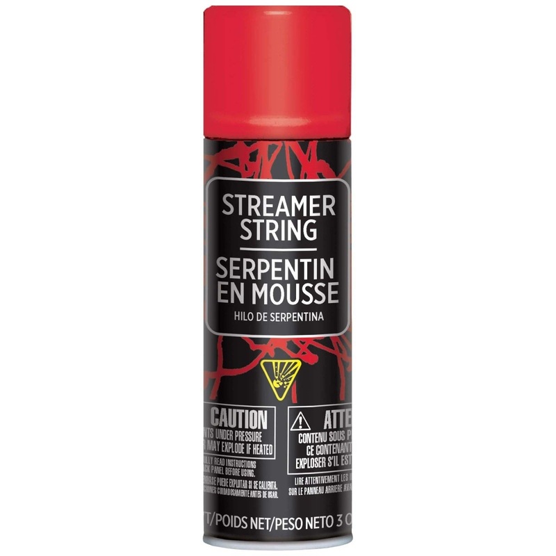 Red Streamer String, 1 Count
