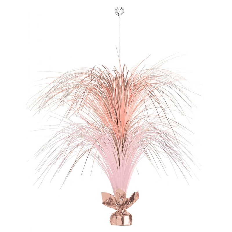 Rose Gold Large Spray Table Centerpiece, 28 Inches, 1 Count