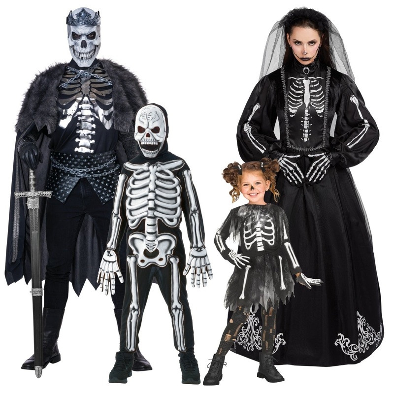 Skeleton Family Costumes