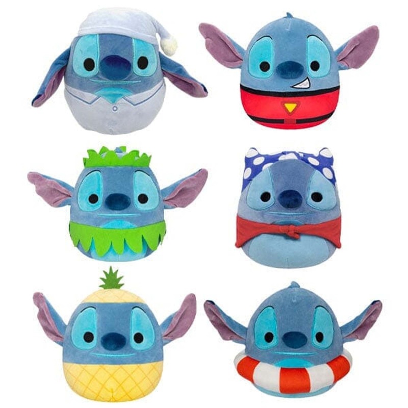 Stitch Squishmallow Plush, 8 Inches, Assortment, 1 Count