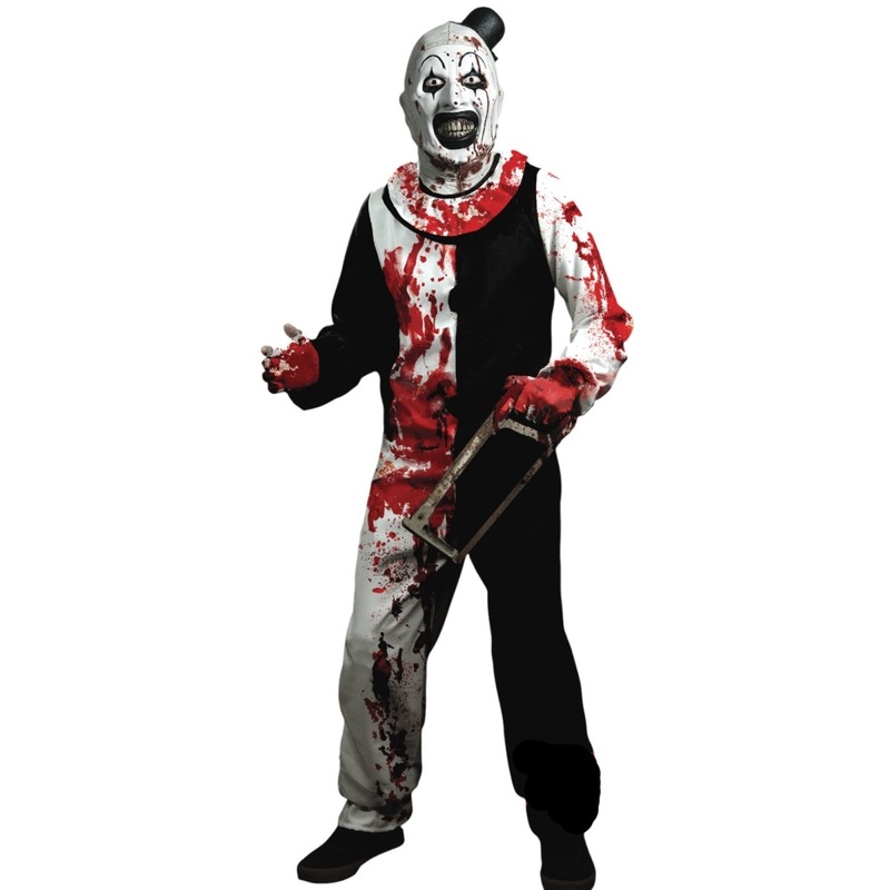 Art The Clown Bloody Costume for Adults One Size