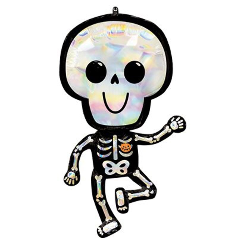 Bare Bones Supershape Foil Balloon, 27 Inches, 1 Count