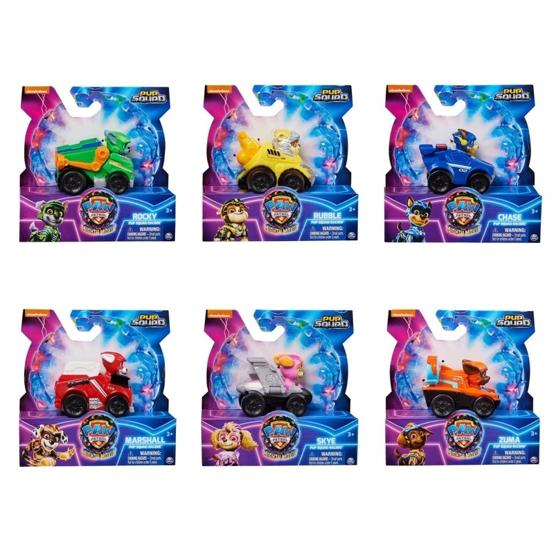 Paw Patrol: The Movie 2 Pawket Racer, Assortment, 1 Count