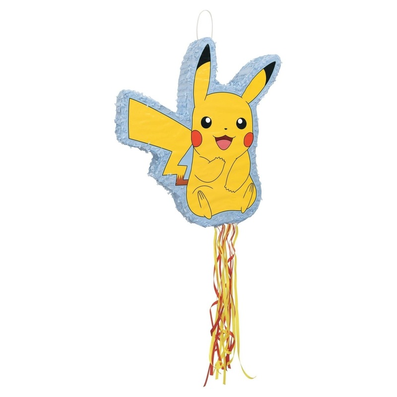 Pokmon Pikachu Pull String Piata, 22 inches