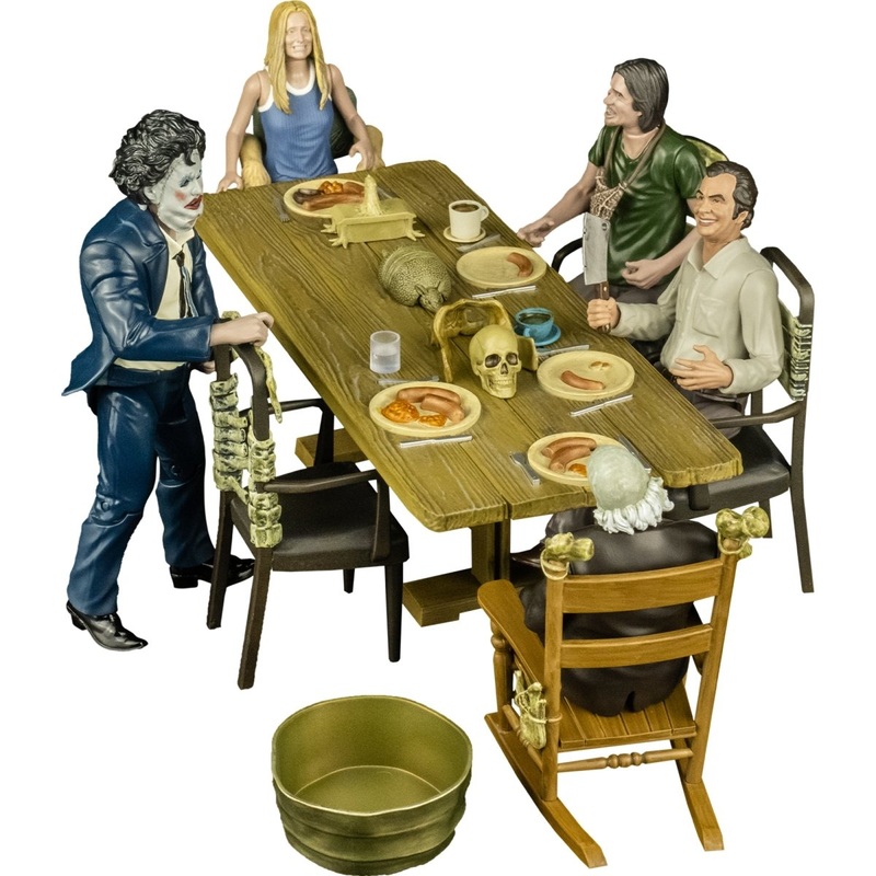 Texas Chainsaw Massacre Diner Scene Playset