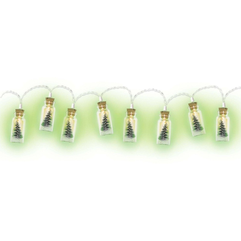 Christmas Tree In Glass Bottle String Light Set, 1 Count
