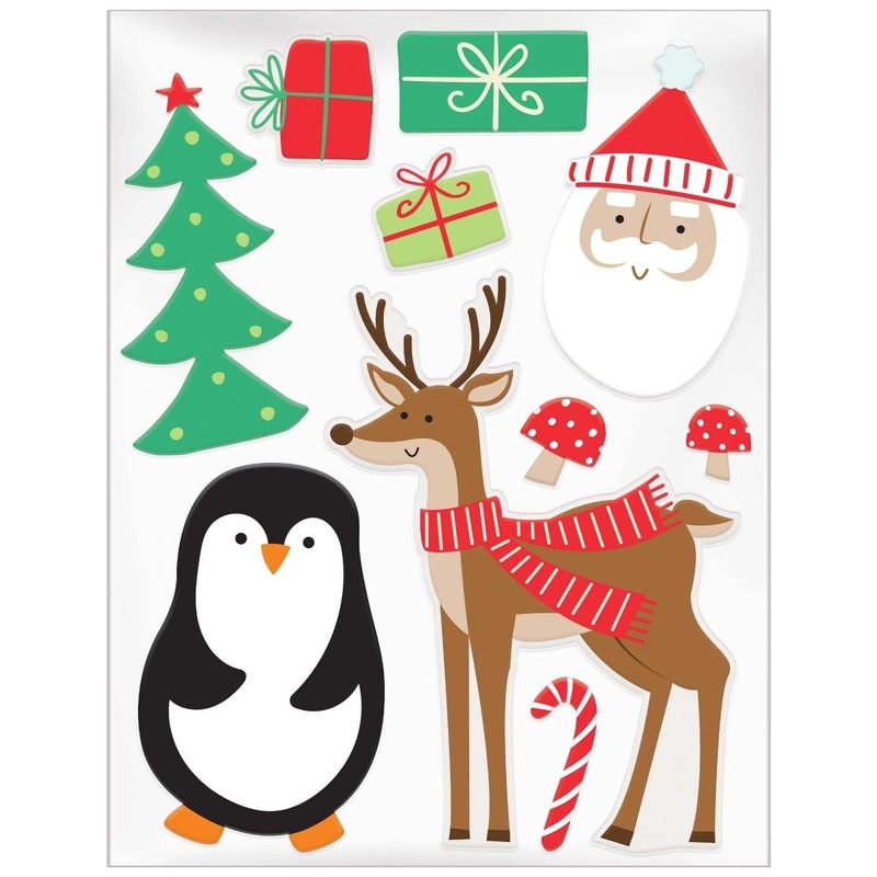 Christmas Window Decorations Kit
