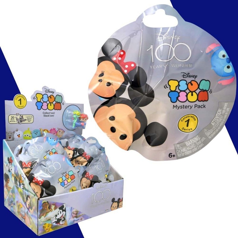 Disney 100 Tsum Tsum Mystery Pack, Assortment, 1 Count