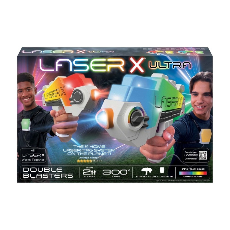 Laser X Revolution Ultra Double Blasters, 1 Count
