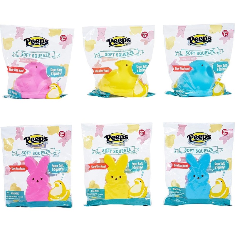Peeps Easter Toy Soft Squeeze, Assortment, 1 Count