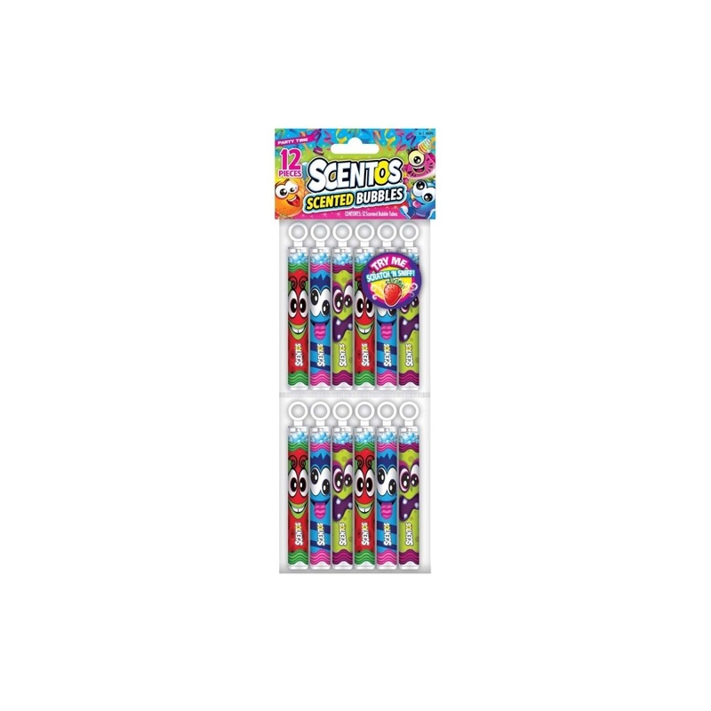 Scentos Scented Bubbles, 12 Count