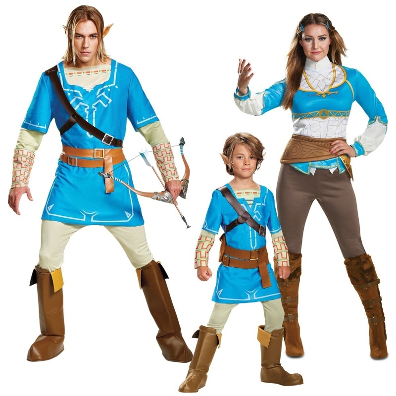 The Legend of Zelda Family Costumes