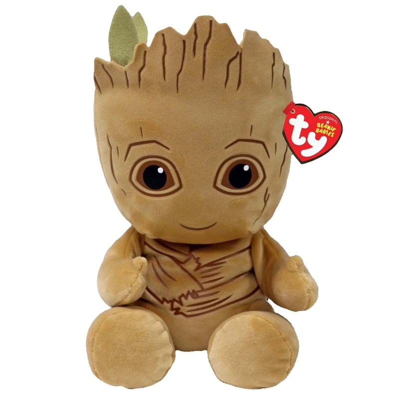 TY Marvel Soft Plush, Groot, 13 Inches, 1 Count
