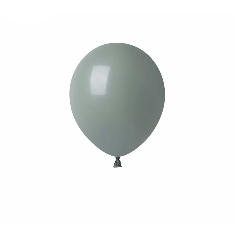 Boho Green Latex Balloons, 5 Inches, 100 Count