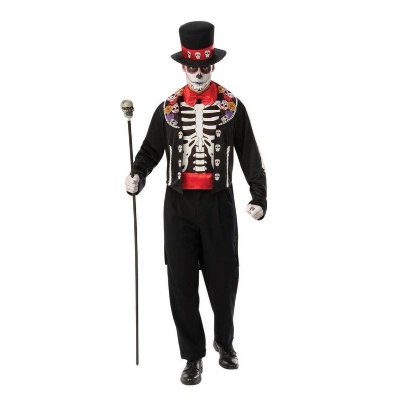Day of the Dead Man Costume for Adults STD