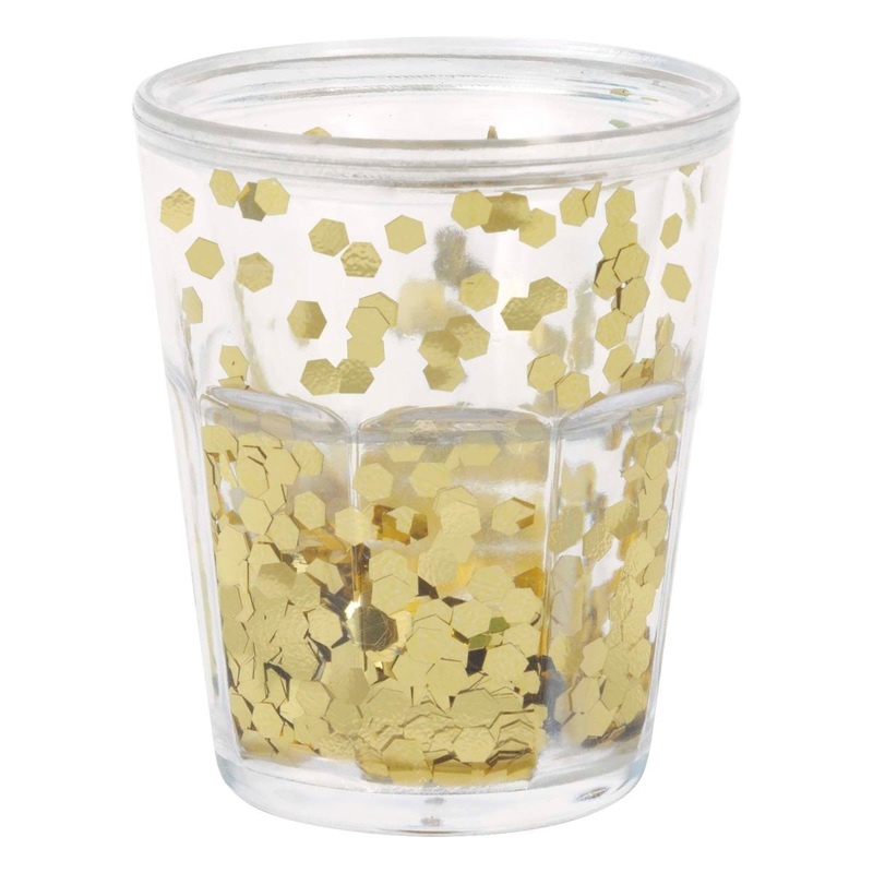 Disco New Year's Shot Glasses, 1 Oz, 2 Count