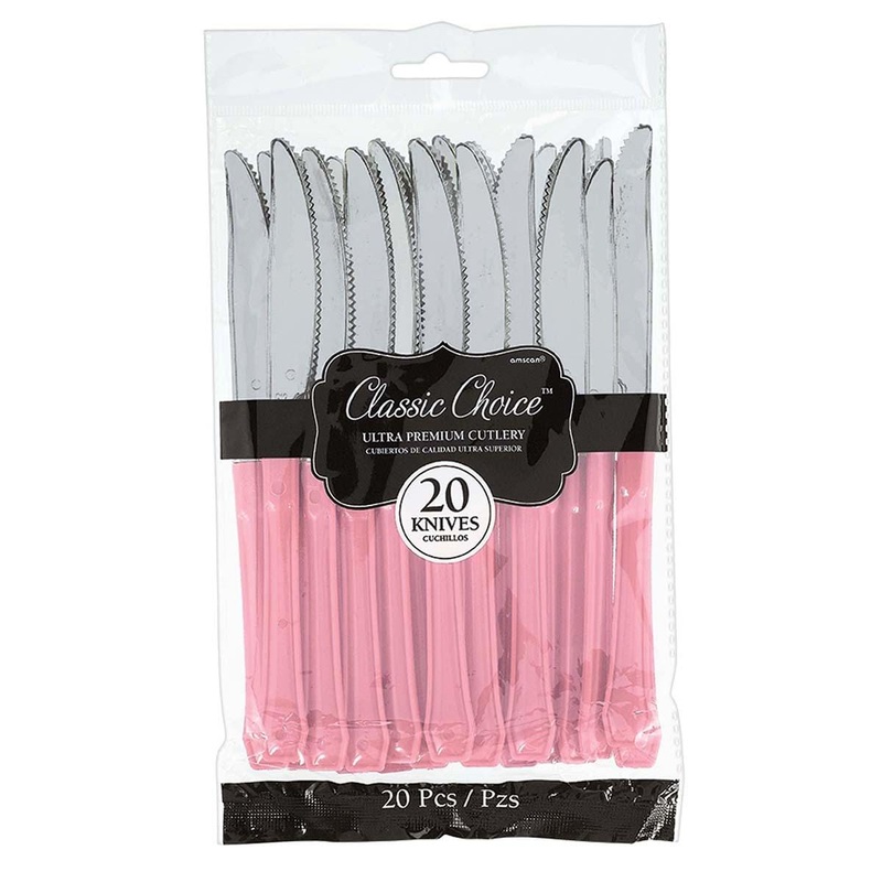 Knives Premium 20/pkg. - New Pink